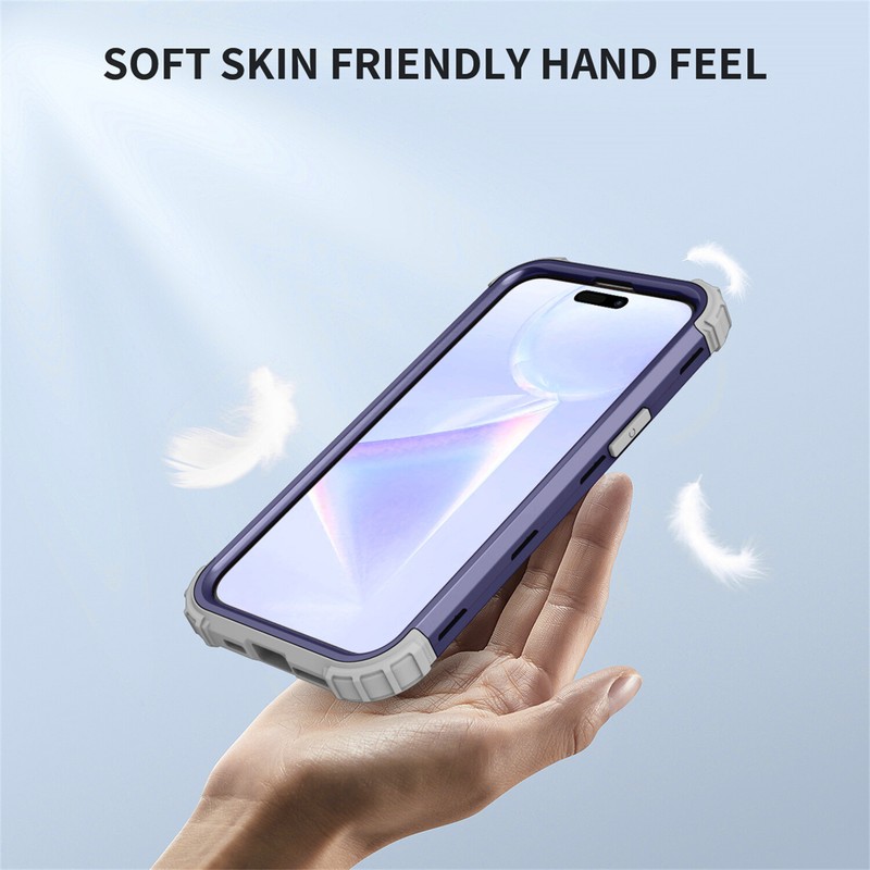 For iPhone 15 16 Pro Max 14 13 12 11 XS Shockproof Heavy Duty Hybrid Bumper Case gallery