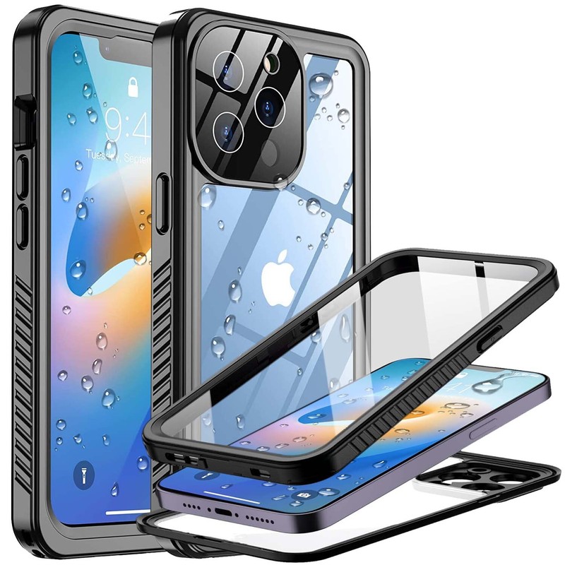 For Apple iPhone 13 / 13 Pro Max Waterproof Dustproof Shockproof Tough Full Case