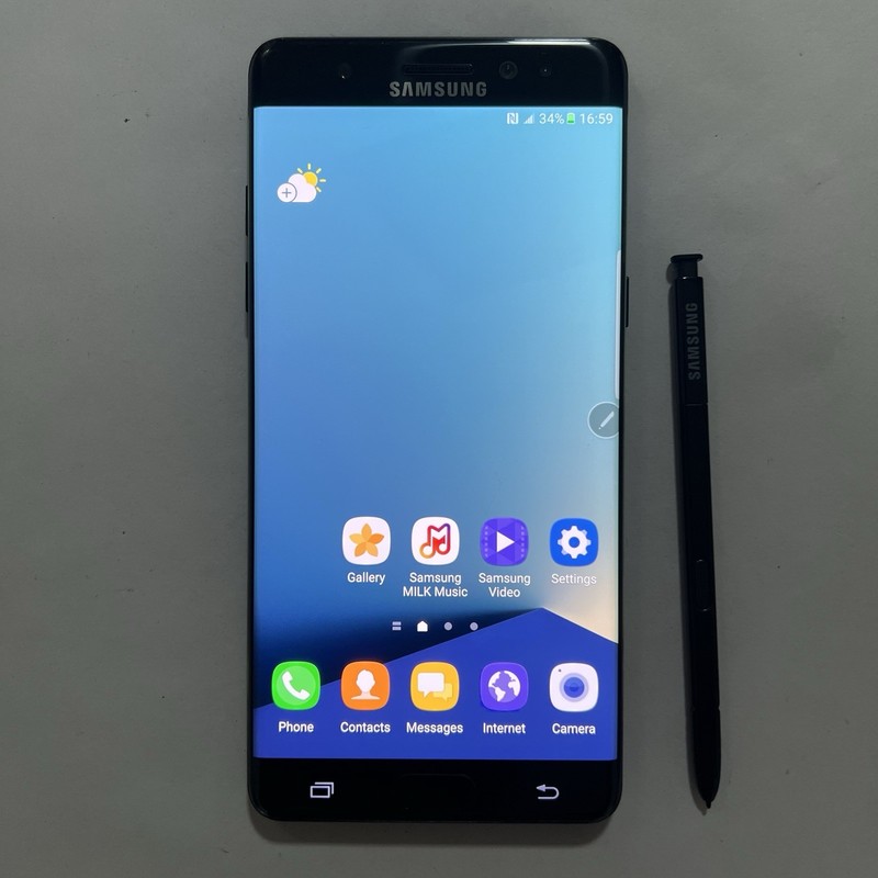 Original Used Phone For Samsung Galaxy Fe SM-N930P 4+64GB American Version Black gallery