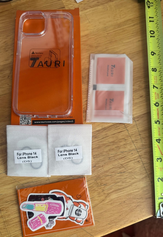 Tauri Brand New Case For IPhone 14 Clear in Color New Inbox USA seller
