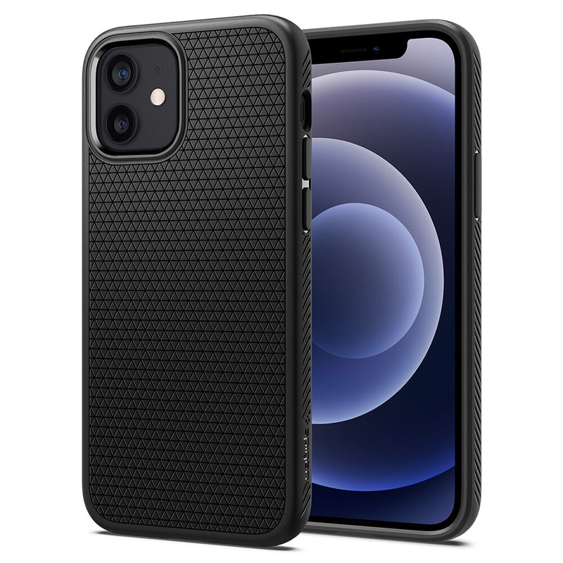 iPhone 12 Mini / 12 /12 Pro / 12 Pro Max Case | Spigen [ Liquid Air ] Slim Cover gallery