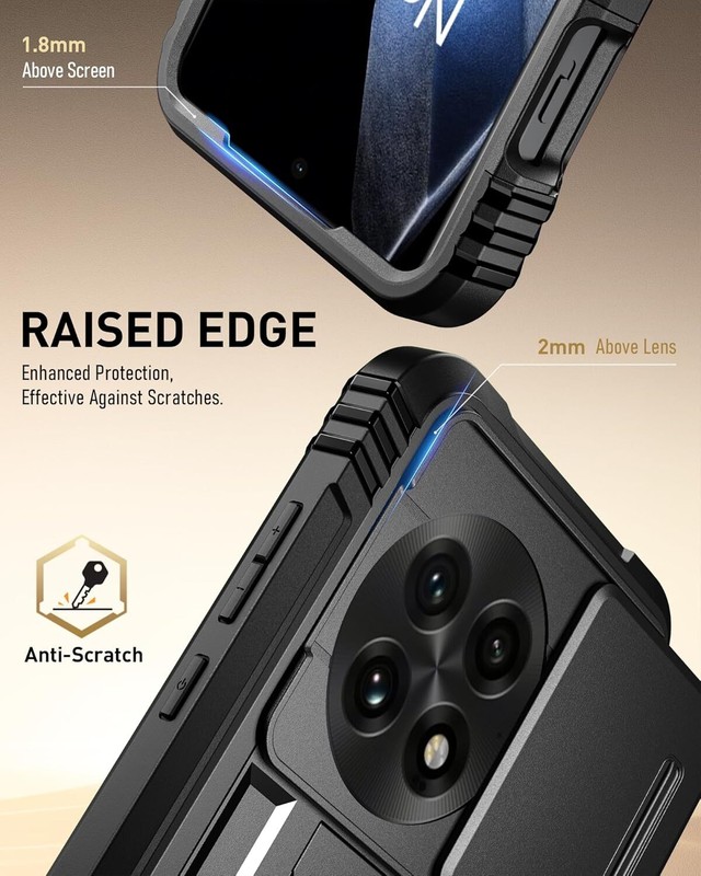 Poetic For OnePlus 13 5G Case For Oneplus 13R Built-in Screen Slide Camera Cover gallery