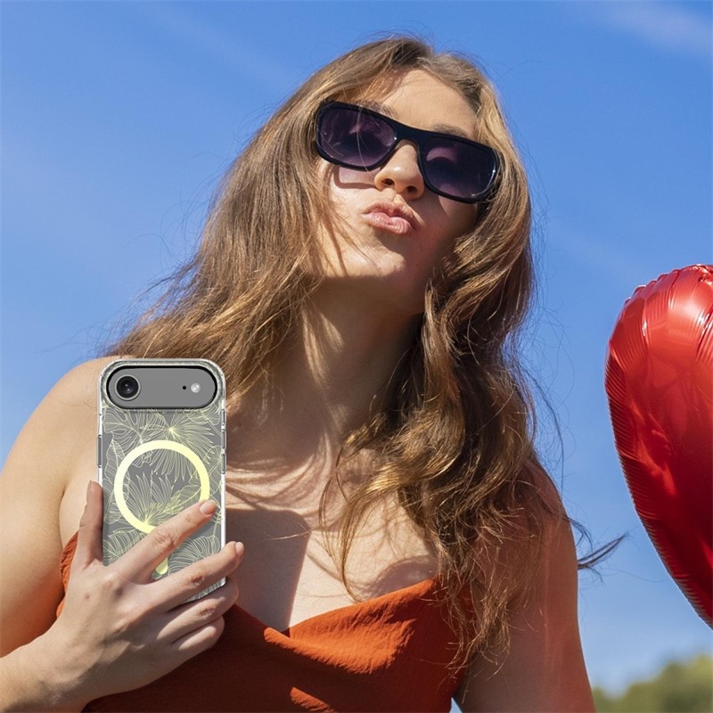 Raised Edge Protective Case Floral Bumper for iPhone 17/17Air/17Pro/17 Pro Max gallery