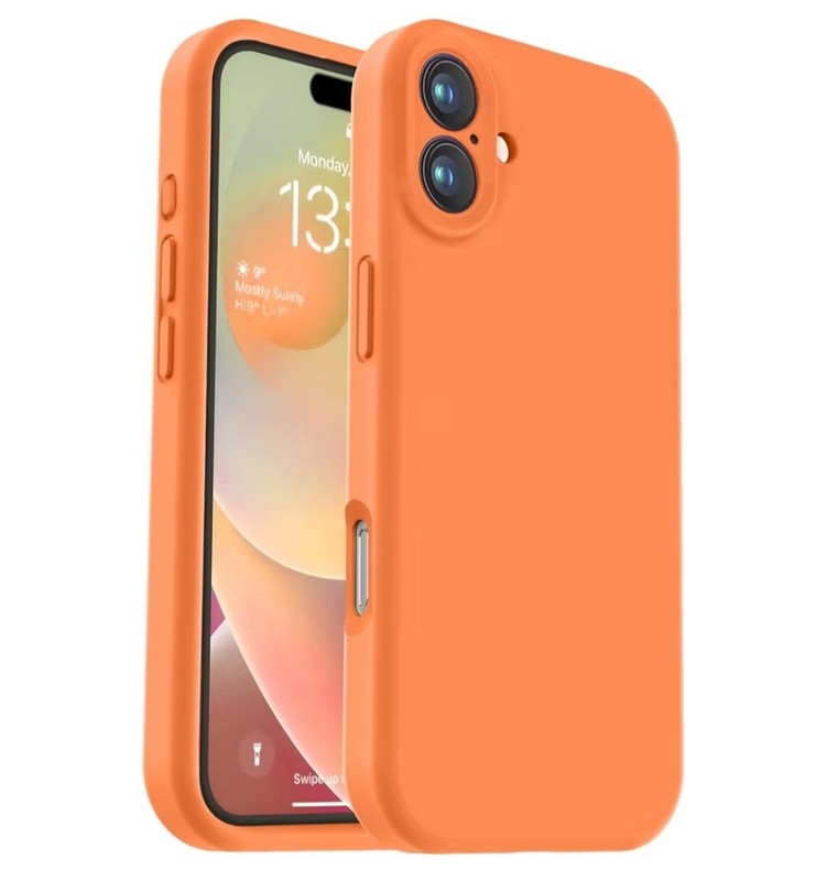 Vooii Funda compatible con iPhone 16 Plus, silicona líquida mejorada