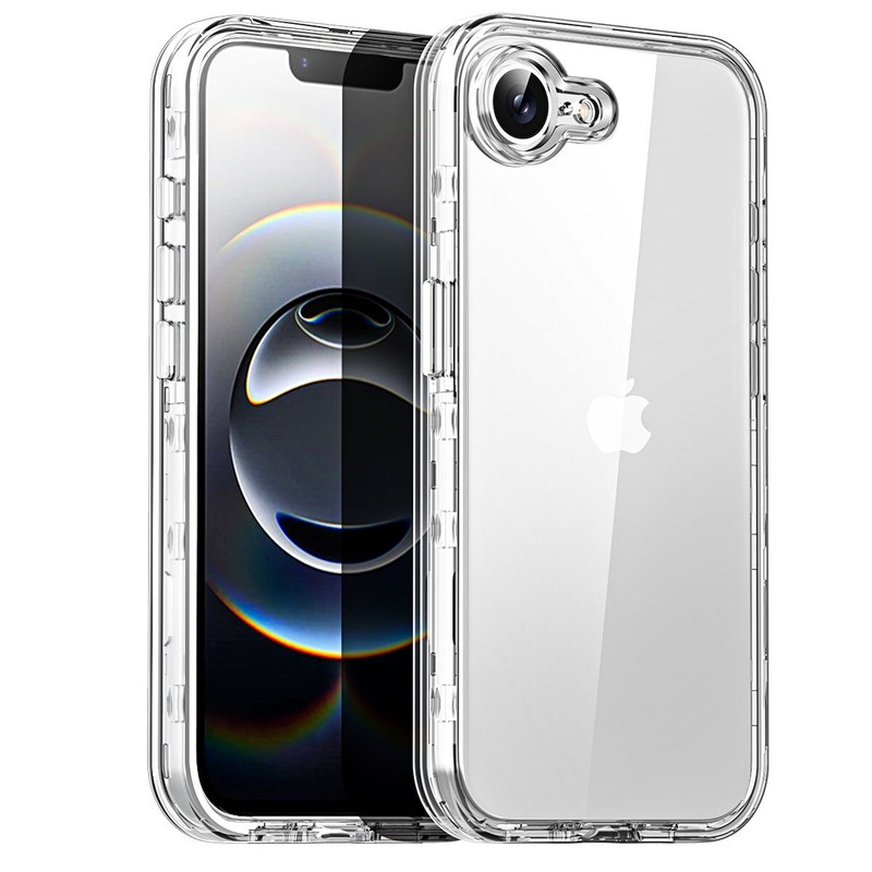 For iPhone 16e Phone Case Military Shockproof Heavy Duty Hybrid Protective Cover gallery