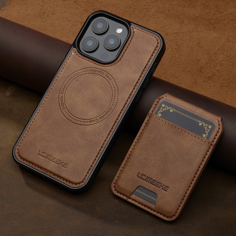 2 IN 1 Magnetic Leather Wallet Case for iPhone 7/8/SE/XS/XR/11/12/13/14/15/16/17 gallery