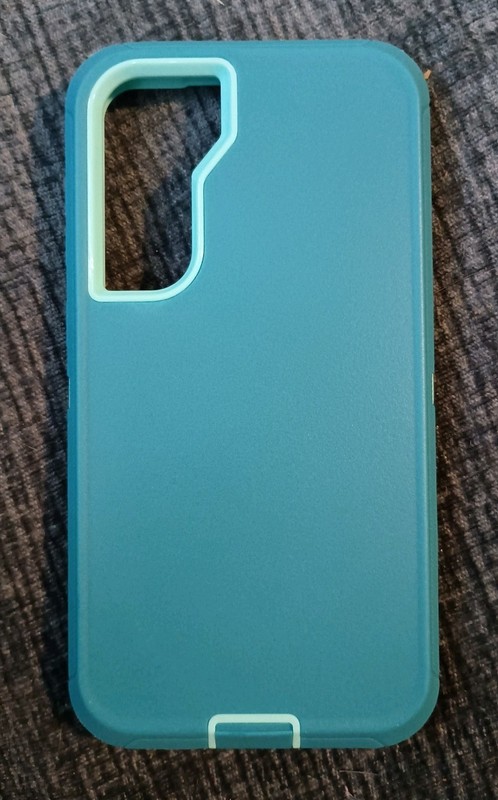 TORRTOWAY Teal/Light Green Shockproof Galaxy S23 Plus Case Grade Cover