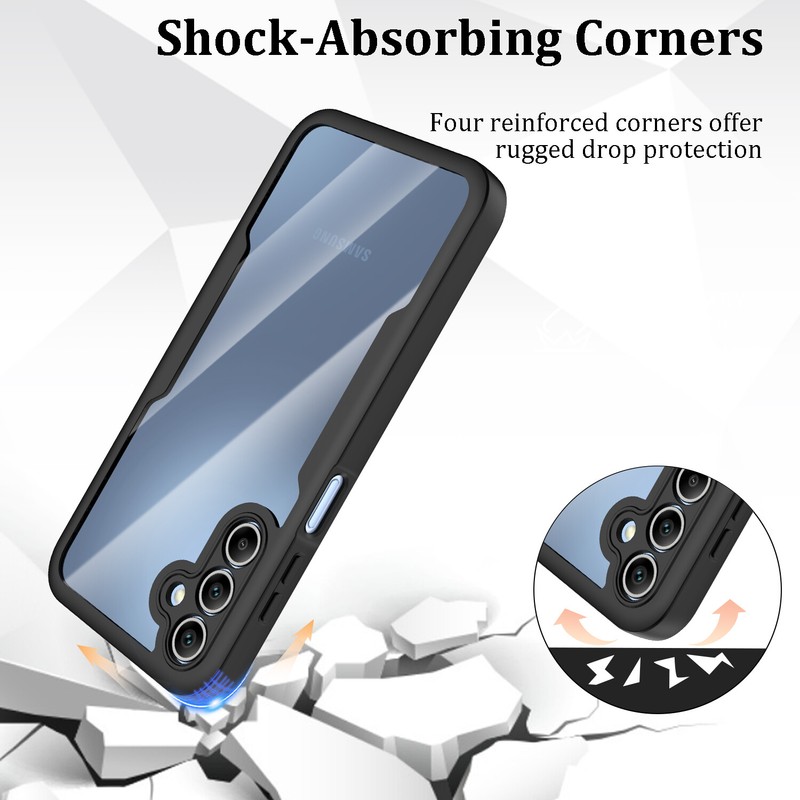 For Samsung Galaxy A15 5G Full Body Case Rugged Cover Built-in Screen Protector gallery