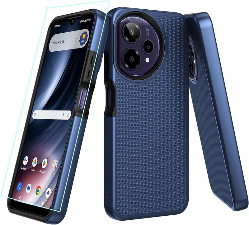 For Cricket Icon plus 2026 Phone Case/At&T Verge 2 5G Phone Case with Screen Pro