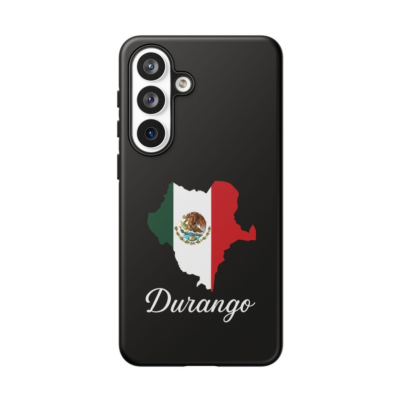 Mexico Flag Durango Map Phone Case Mexican Heritage iPhone Samsung Pixel