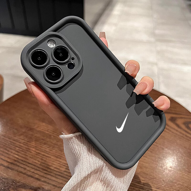 Nike ‘Swoosh’ Silicone Phone Case For Apple iPhone 11 12 13 14 15 Pro/Max