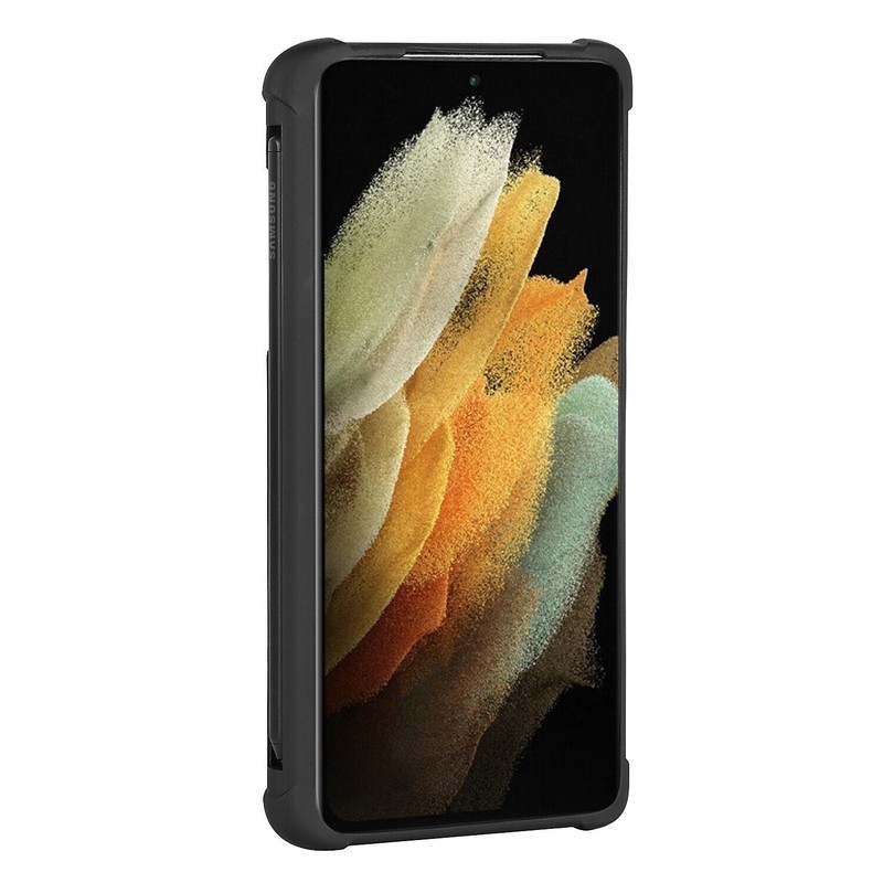 For Samsung Galaxy S21 Ultra 5G Shockproof Luxury Slim Leather Case Without pen gallery