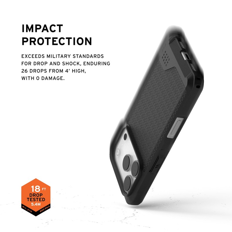 UAG iPhone 17 Pro Case Metropolis LT - For MagSafe Military Made w/ Kevlar Black gallery