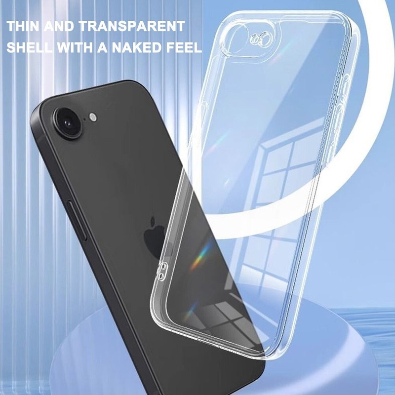 For iPhone 16e 2025 Ultra Slim Shockproof TPU Soft Silicone Clear Case Cover USA gallery