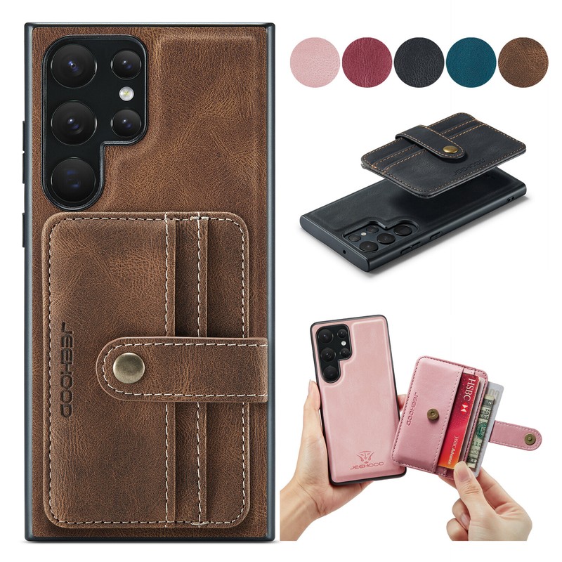 Leather Detachable Wallet Case For Samsung Galaxy A54 A53 A52 A51 A71 A72 A73 5G