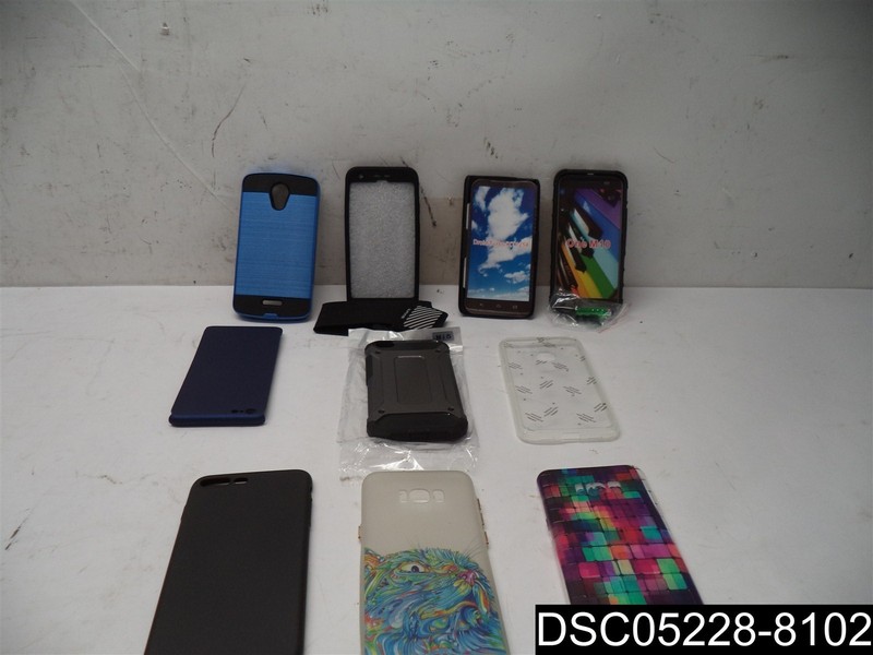 Qty= 10: Various Cell Phone Cases, Lot 7, See Descriptions