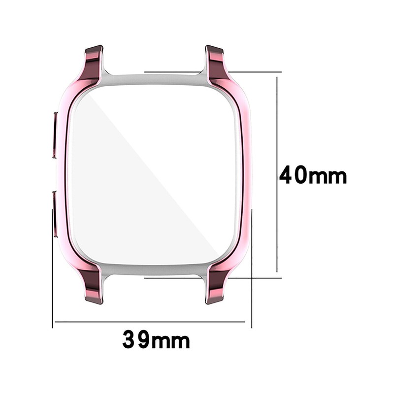 Electroplating TUP Protective Case Screen Protector for Garmin Venu SQ Watch gallery