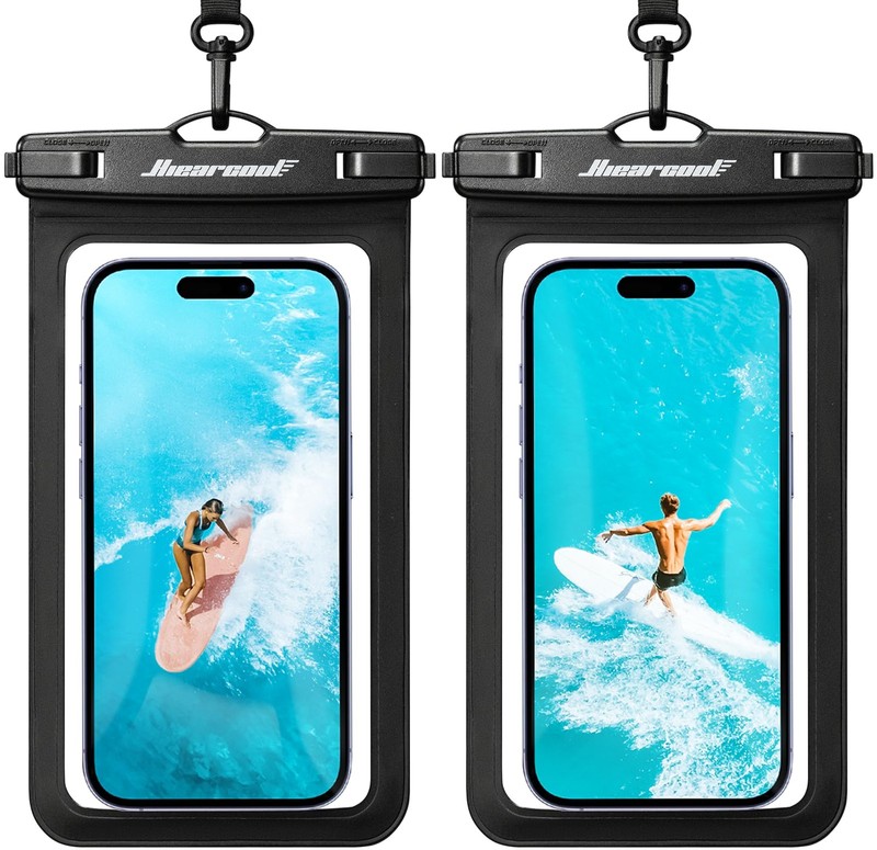 Waterproof Phone Pouch, Universal Case Compatible for iPhone 17 16 15 14 13 P…