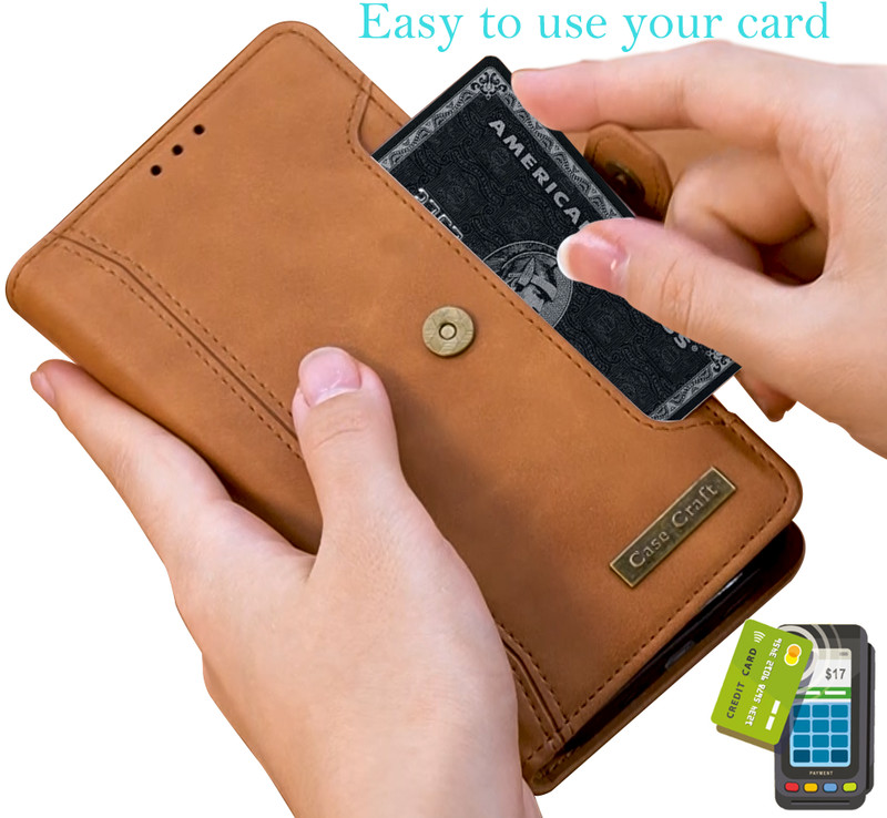 For Samsung Galaxy A12 Notebook Style Card Case,Leather Magnetic Flip Phone Case gallery