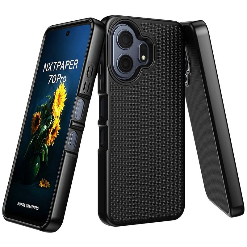 For TCL NXTPAPER 70 Pro Phone Case Dual Layer Heavy Duty Shockproof Hybrid Cover
