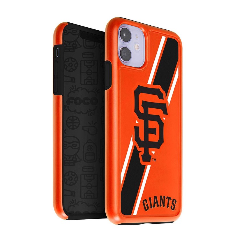 FOCO MLB San Francisco Giants Dual Hybrid Case for iPhone 11 & XR (6.1″)