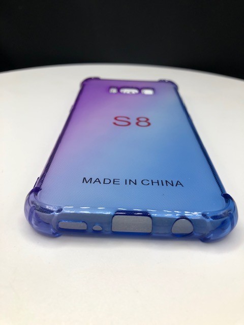 New For Samsung Galaxy S8 - Clear TPU Slim Case – Dual color Design gallery