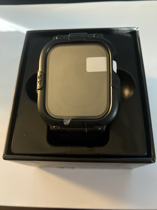 rugged black watch band 8,7 45mm
