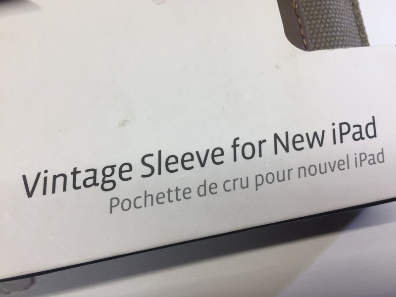 XtremeMac Vintage Sleeve For iPad 2/3/4 - Brown gallery