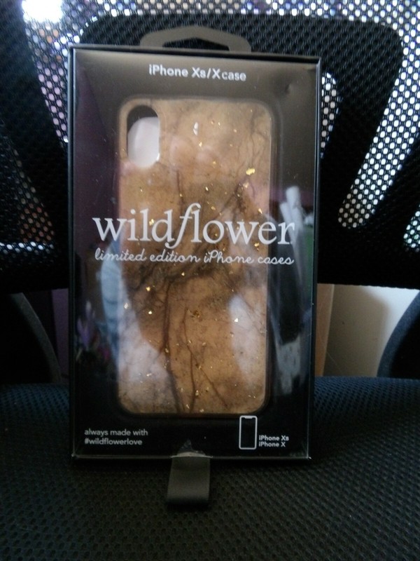 Wildflower Limited Edition Cases IPhone X/Xs Gold Marble Case