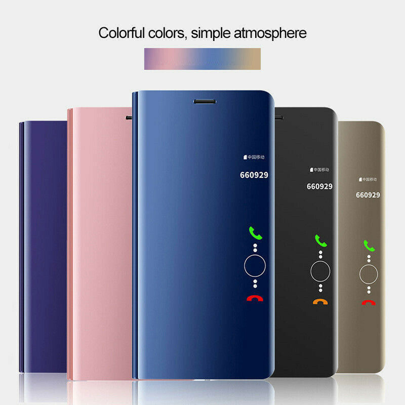 Mirror View Flip Phone Case For Samsung A16 A36 A56 A17 A15 A05 A35 A54 A73 A34 gallery