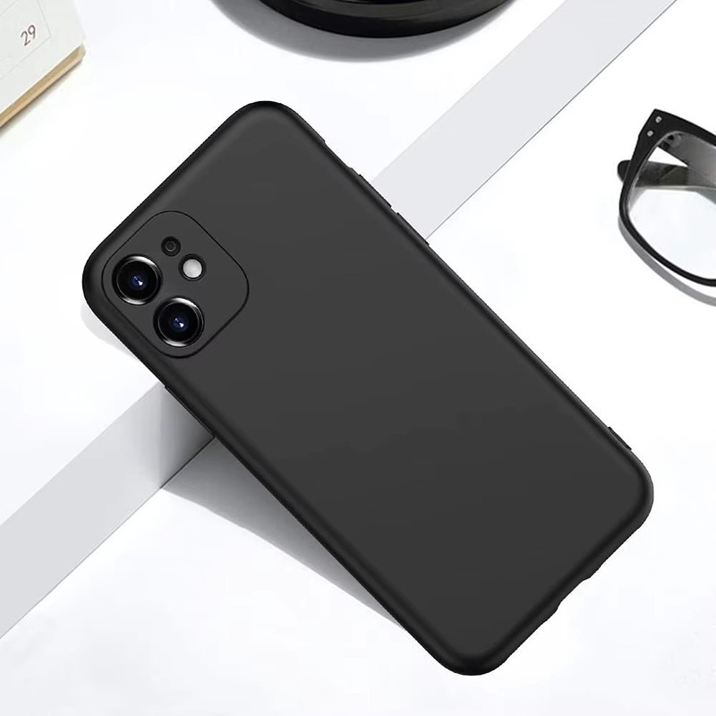 Silicone Case Camera Lens Cover For iPhone 15 14 13 12 11 Pro XS Max XR X 8 7
