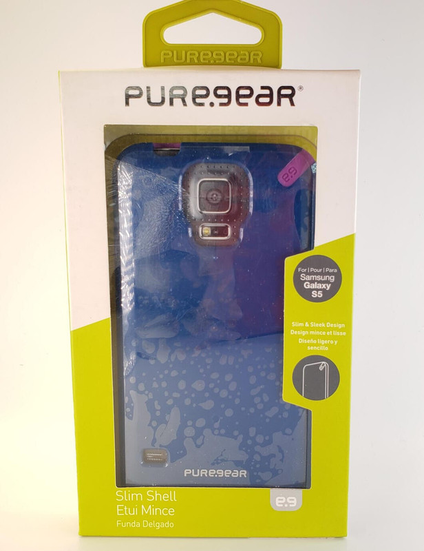 PureGear Slim Shell Case for Samsung Galaxy S5 - Blue gallery
