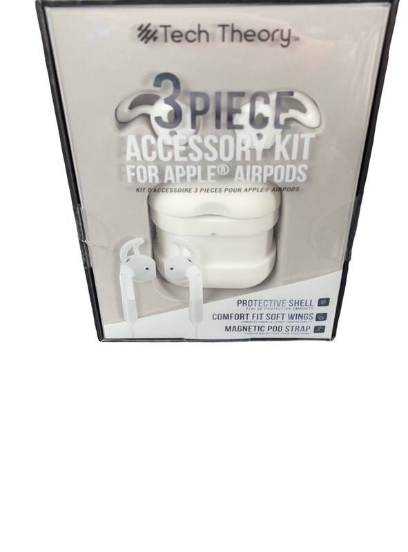 tech Theory 3 piece apple AirPod case accessory Kit