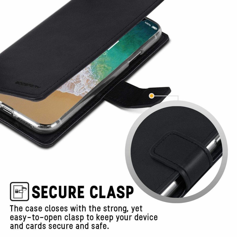 Mercury Goospery Blue Moon Diary Wallet Case With Card Slots for Samsung Galaxy gallery