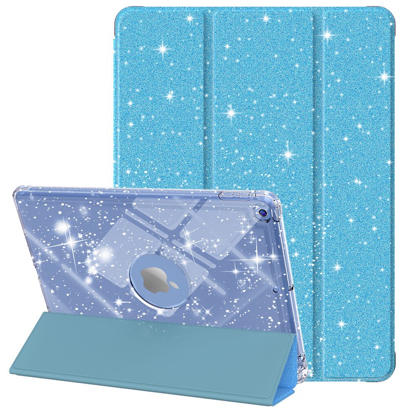 Sparkling Case TPU Flip KickStand Cover For Apple iPad 11th/10th/9th/8th/7th Gen
