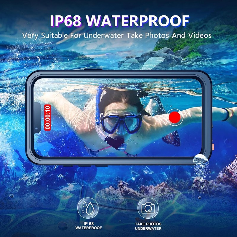 For Apple iPhone 16e 6.1 Case Waterproof Shockproof Heavy Duty Full Sealed Cover gallery