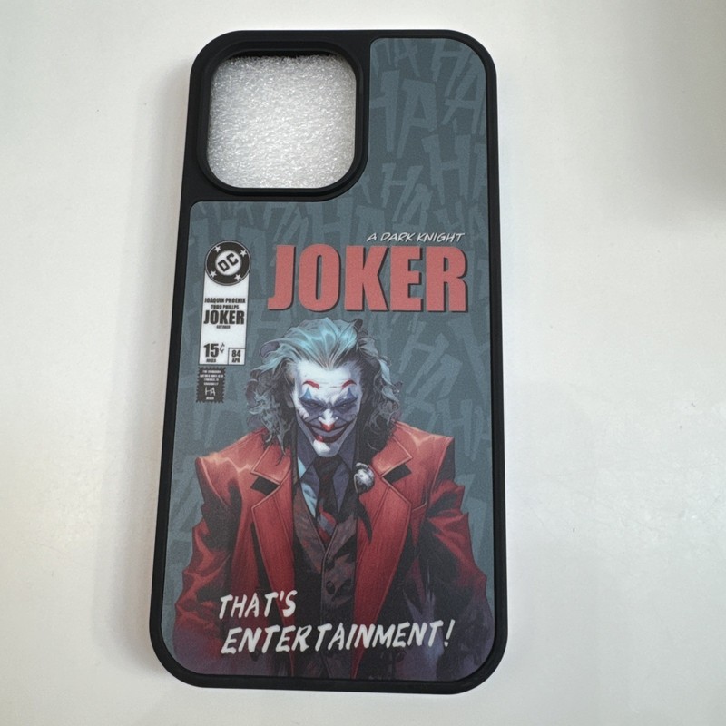 Joker DC Comic iPhone 15 Pro Max Phone Case