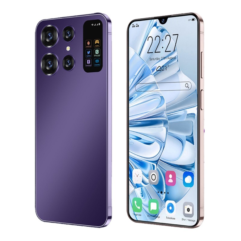 4G Unlocked Cellphone 2GB+32GB Android 13 Smartphone 5000mAh Dual SIM – Purple
