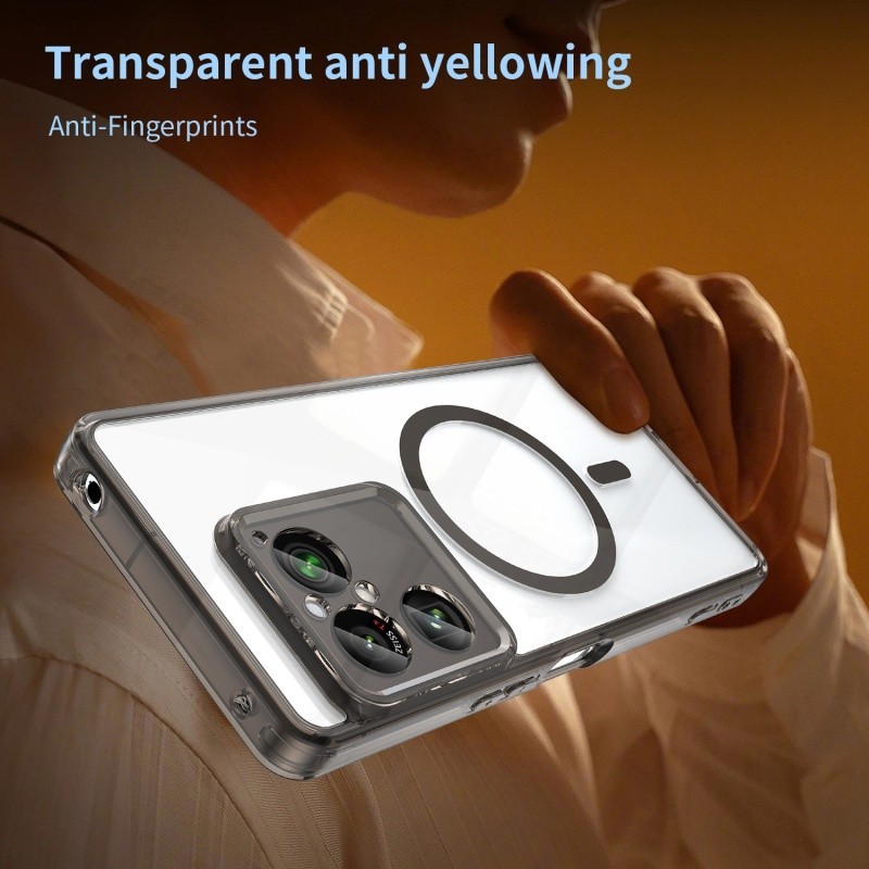 Magnetic Case Slim Clear PC Shockproof Back Case For Sony Xperia 1 VIII 2026 gallery