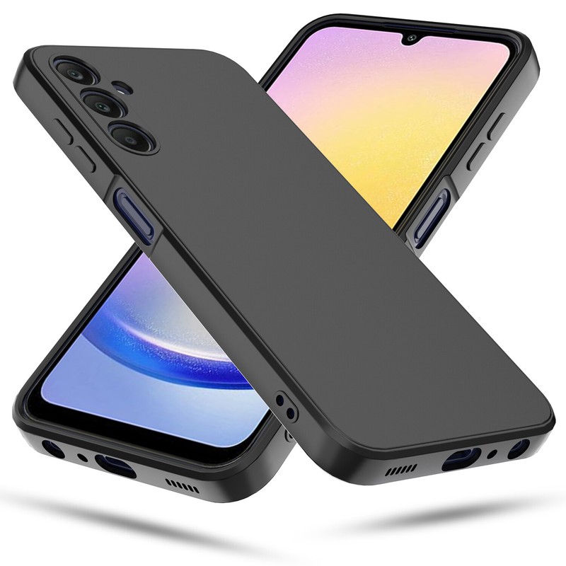For Samsung Galaxy A14 A15 A25 A54 A55 5G Liquid Silicone Shockproof Soft Case