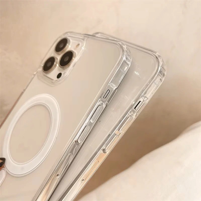 Clear MagSafe Case for All iPhone | Magnetic Wireless Charging Cover gallery