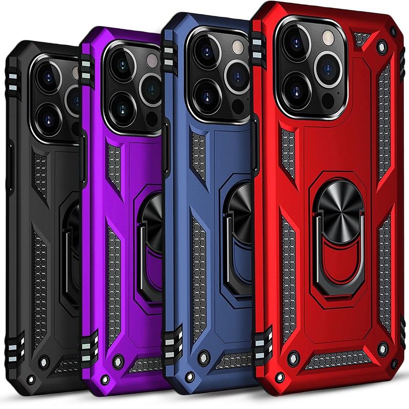 For iPhone 14 Pro Max 13 12 11 Plus Mini XR 7 8 6S SE Case+Tempered Glass Screen
