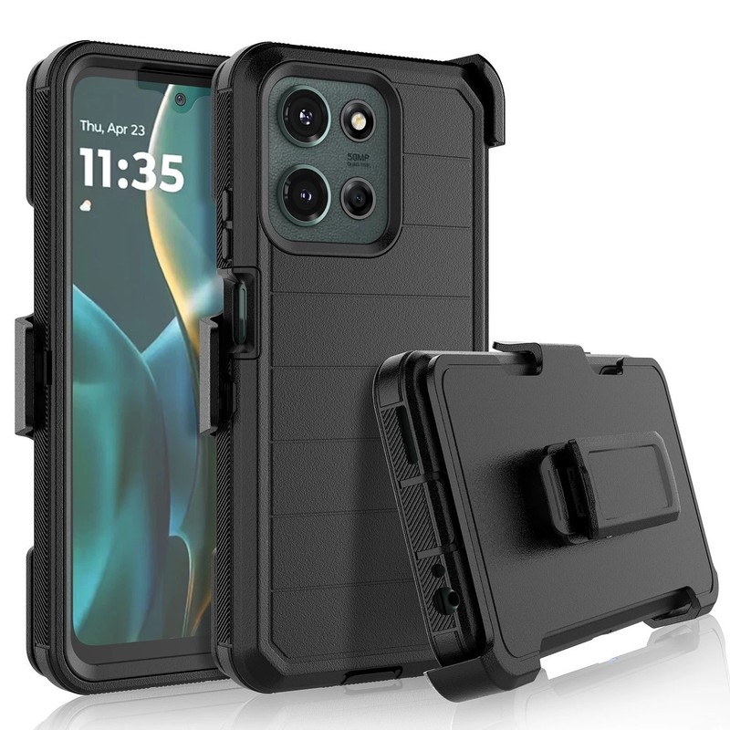 Rugged Defender Phone Case Holster Clip for Google Pixel 8A 8 9 9A 10 Pro XL