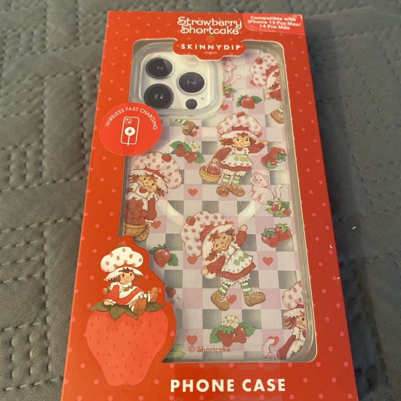 🆕 Strawberry Shortcake x Skinnydip Berry Sweet Shock Case iPhone 13 14 Pro Max