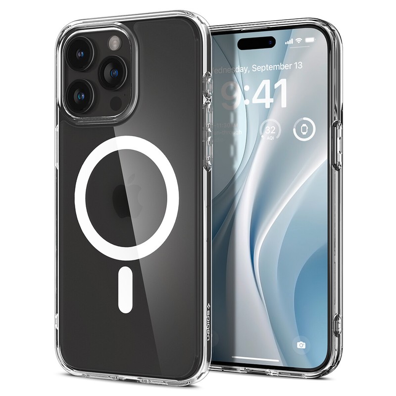 iPhone 15 Pro Max Case / 15 Pro / 15 /15 Plus | Spigen [ Ultra Hybrid ] (MagFit) gallery