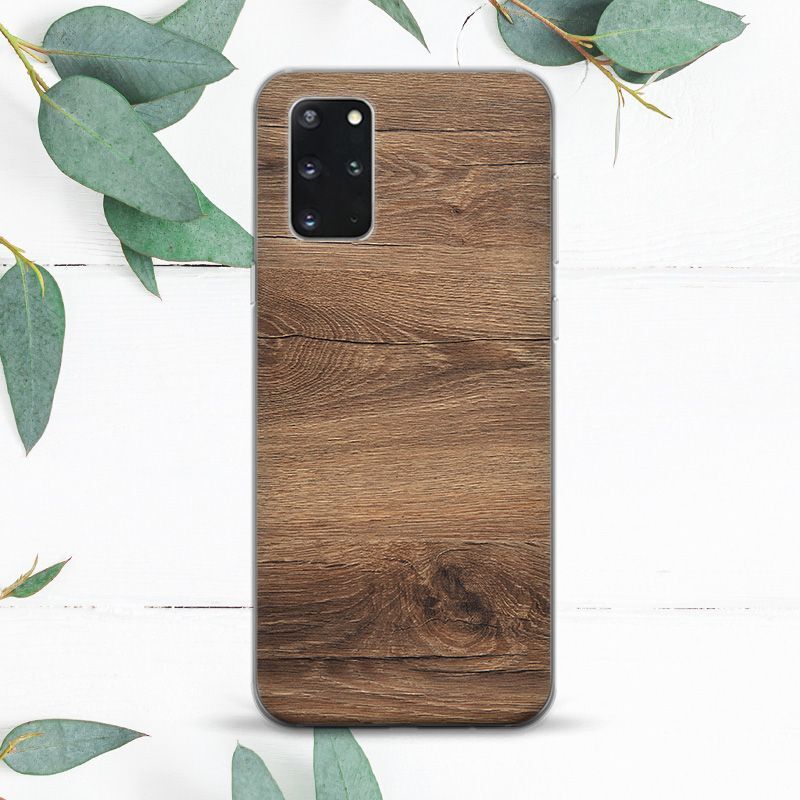 Retro Light Brown Wood Aesthetic Case For Samsung Note 20 S20 S21 S22 S23 S24 FE