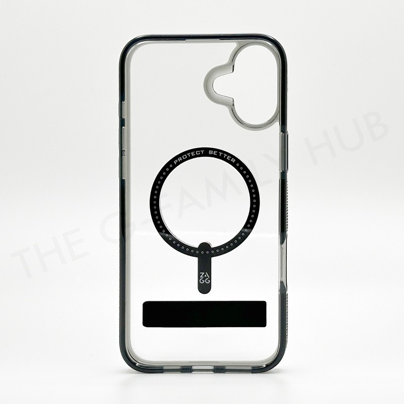 ZAGG Santa Cruz Snap With Kickstand Magsafe Case For iPhone 16 Plus Black NEW gallery