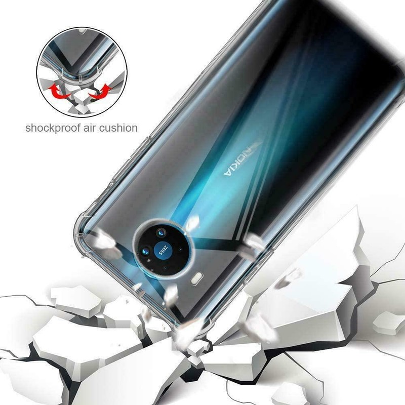 For Nokia X100 5G Case Shockproof Gel TPU Cover+Tempered Glass Screen Protector gallery