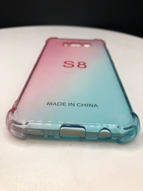 New For Samsung Galaxy S8 - Clear TPU Slim Case – Dual color Design gallery