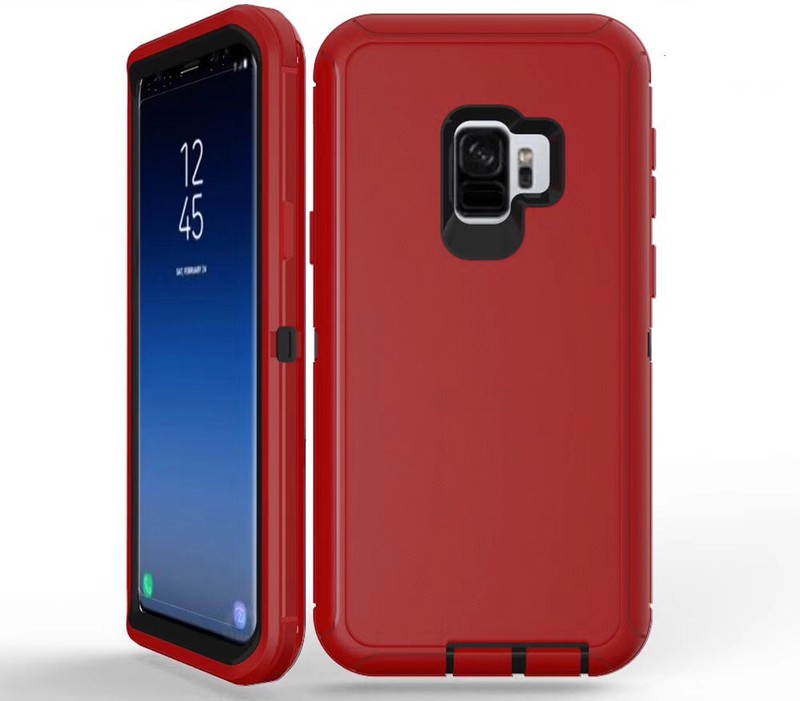 For Samsung Galaxy S9 | S9+ Shockproof Heavy Duty Rugged Case Cover + Belt Clip